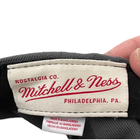 Miami Heat NBA Hardwood Classics Mitchell Snap Wool/Acrylic Snapback Hat Cap euc - Picture 6 of 7